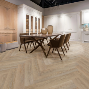 Cielo Oak Herringbone- Waterproof Flooring